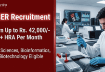 Rs. 42,000/- Per Month Biotechnology Research Jobs at IISER | Apply Online Apply for IISER Berhampur Recruitment. Explore Biotechnology Research Jobs and Build your Career in Life Sciences.