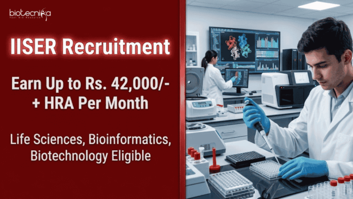 Research Jobs at IISER Apply for IISER Berhampur Recruitment. Explore Biotechnology Research Jobs and Build your Career in Life Sciences.