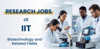 Govt Research Jobs at IIT | Attend the Walk-In Interview IIT Guwahati Recruitment 2026. Apply for Govt Research Jobs and Build Your Biotechnology Career at Reputed Institution.