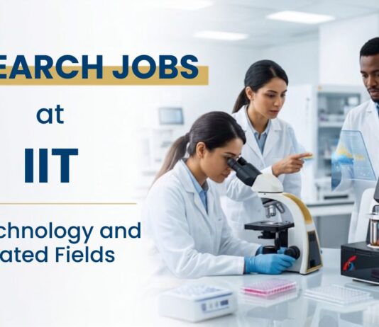 IIT Guwahati Recruitment 2026. Apply for Govt Research Jobs and Build Your Biotechnology Career at Reputed Institution.