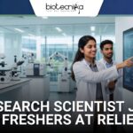 Research Scientist Job for Freshers at Reliance – Apply Now