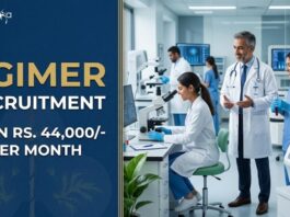 Rs. 44,000/- Per Month Salary Govt Life Sciences Research Jobs at PGIMER | Apply Now PGIMER Recruitment: Explore Govt Life Sciences Jobs with a Salary of Rs. 44,000/- per month. Apply Now for a Biotechnology Career.