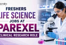 Freshers Clinical Research Jobs 2026 | Parexel Hiring Life Science Candidates Freshers Life Science Jobs at Parexel | Clinical Research Role