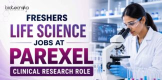 Freshers Life Science Jobs at Parexel | Clinical Research Role
