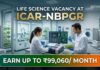 Life Science Vacancy at ICAR- NBPGR | Candidates Apply Now