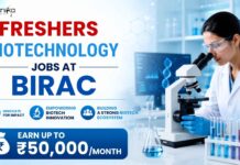 Freshers Earn Up to ₹50,000/Month at BIRAC | Biotechnology Jobs 2026 Freshers Biotech Jobs at BIRAC | Candidates Apply Now