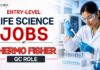Thermo Fisher Hiring Entry-Level Candidates | QC Jobs in Bangalore Entry-Level Life Science Jobs at Thermo Fisher | QC Role