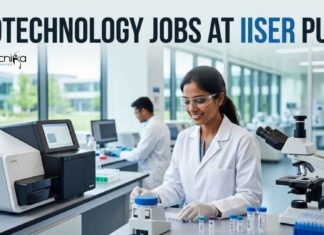 Biotechnology Jobs at IISER | Candidates Apply Now