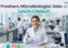 Freshers Microbiologist Jobs at Levim Lifetech | Candidates Apply