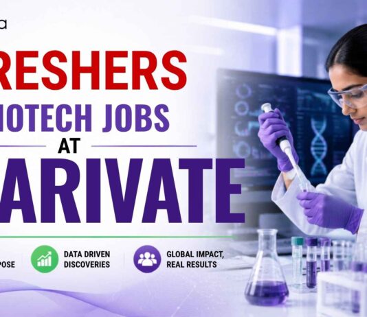 Freshers Biotech Jobs at Clarivate | Candidates Apply Now