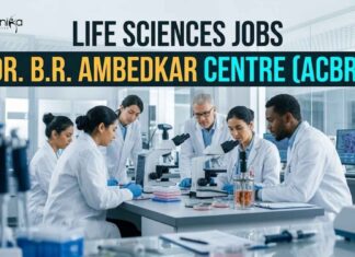 Life Sciences Jobs at Dr. B.R. Ambedkar Center (ACBR)