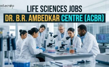 Dr. B.R. Ambedkar Center for Biomedical Research Hiring | Apply for Life Sciences Jobs 2026 Life Sciences Jobs at Dr. B.R. Ambedkar Center (ACBR)