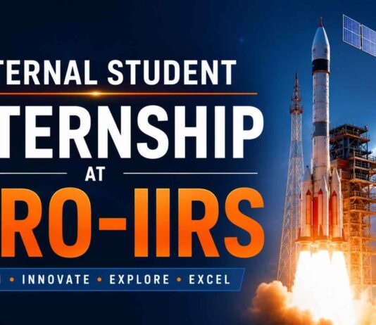 Student Internship at ISRO-IIRS | Careers in Life Sciences