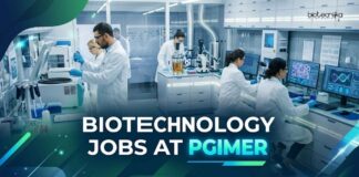 PGIMER Careers 2026: SRF | Biotechnology Fellowships – Apply Now Biotechnology Jobs at PGIMER Careers