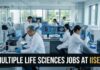 Multiple Life Sciences Jobs at IISER Careers