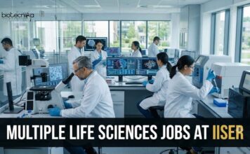 IISER Recruitment 2026 | Multiple Life Sciences Jobs | Apply Now Multiple Life Sciences Jobs at IISER Careers
