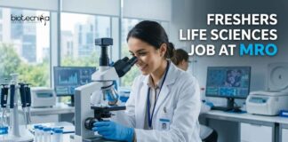 Freshers MRO Careers 2026: Analyst Recruitment | Life Sciences Job Freshers Life Sciences Job | MRO Careers