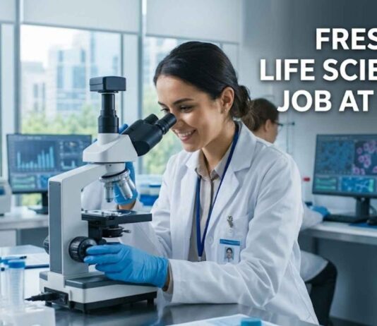 Freshers Life Sciences Job | MRO Careers