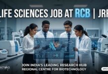 RCB Careers 2026: Life Sciences JRF Job | Earn ₹37,000 + HRA Life Sciences Job at RCB | JRF | Apply Now