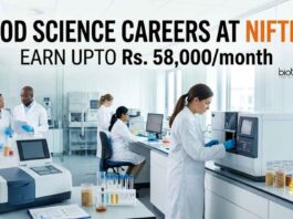 ₹58,000/ Month Salary at NIFTEM : Food Science Research Job | Apply Now Food Science Job at NIFTEM Careers