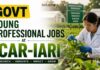₹42,000/- per month salary at ICAR : Young Professional Jobs in Biochemistry Research Young Professional Jobs at ICAR for Biochemistry Research