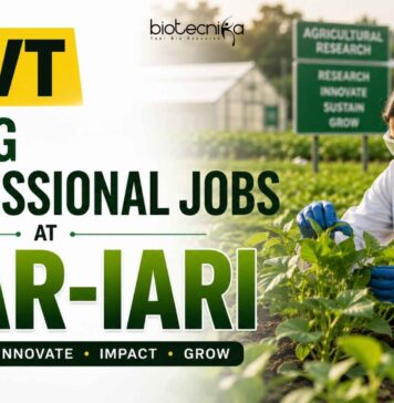 ₹42,000/- per month salary at ICAR : Young Professional Jobs in Biochemistry Research Young Professional Jobs at ICAR for Biochemistry Research