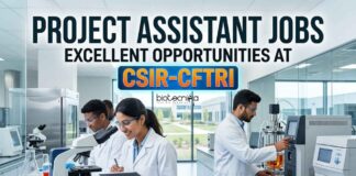 Project Assistant Jobs at CSIR-CFTRI - Biotechnology Jobs