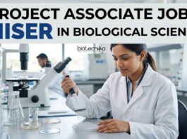 IISER Careers 2026: Project Associate Jobs for Biological Sciences Candidates Project Associate Jobs at IISER in Biological Sciences