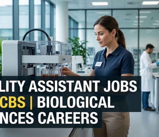 Biological Sciences Careers 2026: Facility Assistant Roles at NCBS Facility Assistant Jobs at NCBS | Biological Sciences Careers