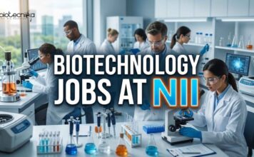 NII Careers 2026: Project Assistant Biotechnology Jobs | Walk-In Interview Biotechnology Jobs at NII