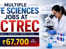 Multiple Life Sciences Jobs at ACTREC | Candidates Apply Now
