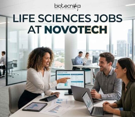 Life Sciences Jobs at Novotech | Entry-level Role