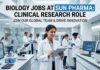 Biology Jobs at Sun Pharma | Clinical Research Role