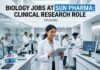 Biology Jobs at Sun Pharma | Clinical Research Role
