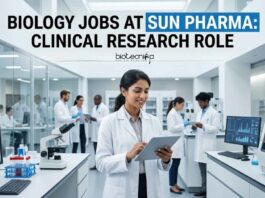 Biology Jobs at Sun Pharma | Clinical Research Role
