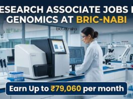 Earn Up to ₹79,060 per month at BRIC-NABI | Bioinformatics Role | Research Associate Jobs Research Associate Jobs in Genomics at BRIC-NABI