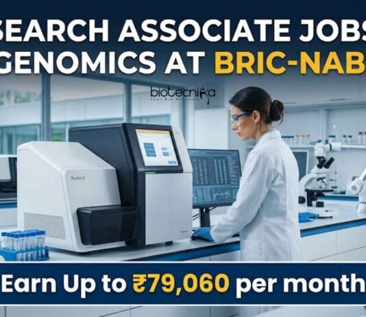 Research Associate Jobs in Genomics at BRIC-NABI
