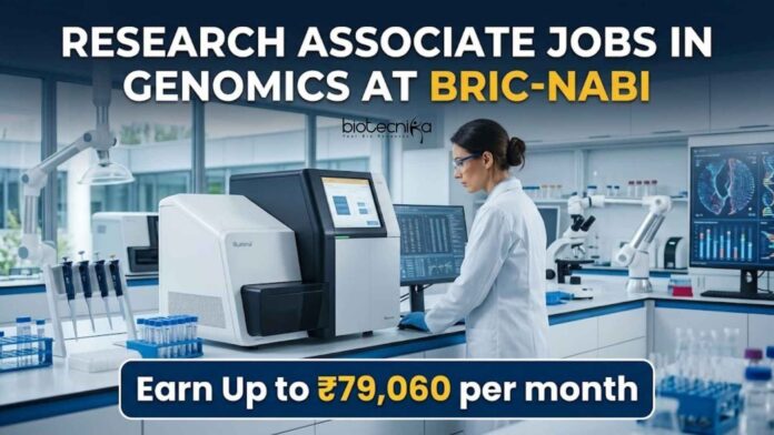 Research Associate Jobs in Genomics at BRIC-NABI