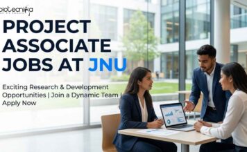JNU Careers: Project Associate Recruitment 2026 for Life Science Candidates Project Associate Jobs at JNU - Apply for Life Science Vacancy