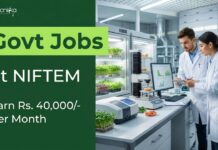Young Professional Jobs at NIFTEM with Rs. 40,000/- Per Month | Apply Online Apply for Young Professional Jobs at NIFTEM Recruitment. Discover Food Tech Jobs with a Focus on Research and Development.