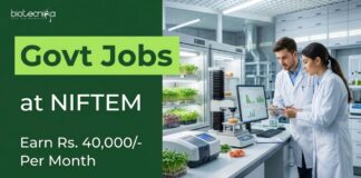 Young Professional Jobs at NIFTEM with Rs. 40,000/- Per Month | Apply Online Apply for Young Professional Jobs at NIFTEM Recruitment. Discover Food Tech Jobs with a Focus on Research and Development.